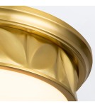 Quintiesse Plafon Epsilon 3 źródła światła Postarzany mosiądz Łazienkowa IP44 Elstead Lighting QN-EPSILON-F-M-AB-O