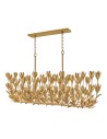 Zobacz Quintiesse Lampa wyspowa Flora 10 źródeł światła Oksydowane złoto Elstead Lighting QN-FLORA10-GD