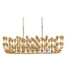 Quintiesse Lampa wyspowa Flora 10 źródeł światła Oksydowane złoto Elstead Lighting QN-FLORA10-GD