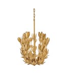 Quintiesse Lampa wyspowa Flora 10 źródeł światła Oksydowane złoto Elstead Lighting QN-FLORA10-GD