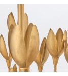 Quintiesse Lampa wyspowa Flora 10 źródeł światła Oksydowane złoto Elstead Lighting QN-FLORA10-GD