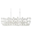 Quintiesse Lampa wyspowa Flora 10 źródeł światła Tynk strukturalny Elstead Lighting QN-FLORA10-WHT