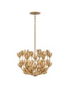 Zobacz Quintiesse Lampa wisząca Flora 3 źródła światła Oksydowane złoto Elstead Lighting QN-FLORA3-GD