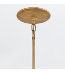 Quintiesse Lampa wisząca Flora 3 źródła światła Oksydowane złoto Elstead Lighting QN-FLORA3-GD