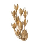 Quintiesse Kinkiet Flora 3 źródła światła Oksydowane złoto Elstead Lighting QN-FLORA-3W-GD