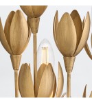 Quintiesse Kinkiet Flora 3 źródła światła Oksydowane złoto Elstead Lighting QN-FLORA-3W-GD