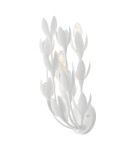 Quintiesse Kinkiet Flora 3 źródła światła Tynk strukturalny Elstead Lighting QN-FLORA-3W-WHT