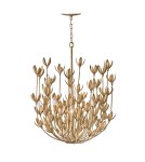 Quintiesse Żyrandol Flora 6 źródeł światła Oksydowane złoto Elstead Lighting QN-FLORA6-GD