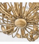 Quintiesse Żyrandol Flora 6 źródeł światła Oksydowane złoto Elstead Lighting QN-FLORA6-GD