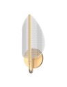 View Quintiesse Kinkiet LED Floriana Naturalny mosiądz Elstead Lighting QN-FLORIANA-1W-NBR