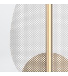 Quintiesse Kinkiet LED Floriana Naturalny mosiądz Elstead Lighting QN-FLORIANA-1W-NBR