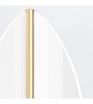 Quintiesse Kinkiet LED Floriana Naturalny mosiądz Elstead Lighting QN-FLORIANA-1W-NBR
