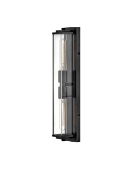 Quintiesse Kinkiet Henri 2 źródła światła Oksydowana czerń Łazienkowa IP44 Elstead Lighting QN-HENRI-WB2-BX