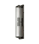 Quintiesse Kinkiet Henri 2 źródła światła Oksydowana czerń Łazienkowa IP44 Elstead Lighting QN-HENRI-WB2-BX