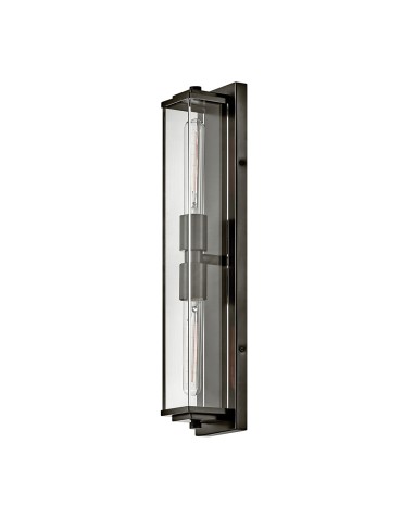 Quintiesse Kinkiet Henri 2 źródła światła Oksydowana czerń Łazienkowa IP44 Elstead Lighting QN-HENRI-WB2-BX - product 2