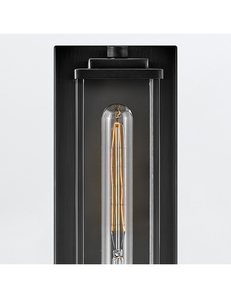 Quintiesse Kinkiet Henri 2 źródła światła Oksydowana czerń Łazienkowa IP44 Elstead Lighting QN-HENRI-WB2-BX
