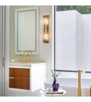Quintiesse Kinkiet Henri 2 źródła światła Klasyczny mosiądz Łazienkowa IP44 Elstead Lighting QN-HENRI-WB2-HB
