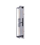 Quintiesse Kinkiet Henri 2 źródła światła Polerowany chrom Łazienkowa IP44 Elstead Lighting QN-HENRI-WB2-PC