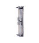 Quintiesse Kinkiet Henri 2 źródła światła Polerowany chrom Łazienkowa IP44 Elstead Lighting QN-HENRI-WB2-PC
