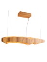 Zobacz Quintiesse Średnia lampa wyspowa LED Horizon Elstead Lighting QN-HORIZON-LED-LP-100-TEAK