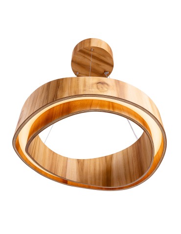 Quintiesse Średnia lampa wisząca LED Horizon Elstead Lighting QN-HORIZON-RING-LED-60-TEAK - product 2