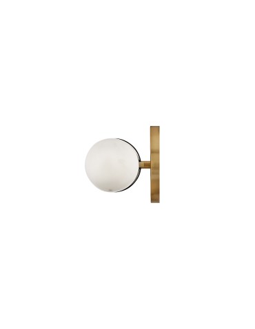 Quintiesse Duży kinkiet LED Ibiza Klasyczny mosiądz Łazienkowa IP44 Elstead Lighting QN-IBIZA-L-HB - product 2
