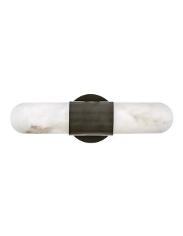 Quintiesse Średni kinkiet LED Ibiza Oksydowana czerń Łazienkowa IP44 Elstead Lighting QN-IBIZA-M-BX - product 2