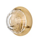 Quintiesse Kinkiet Leo 1 źródło światła Klasyczny mosiądz Elstead Lighting QN-LEO-WB1-HB