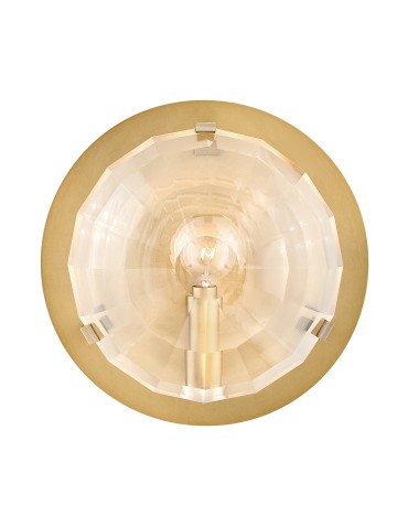 Quintiesse Kinkiet Leo 1 źródło światła Klasyczny mosiądz Elstead Lighting QN-LEO-WB1-HB - product 2