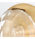 Quintiesse Kinkiet Leo 1 źródło światła Klasyczny mosiądz Elstead Lighting QN-LEO-WB1-HB