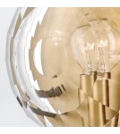 Quintiesse Kinkiet Leo 1 źródło światła Klasyczny mosiądz Elstead Lighting QN-LEO-WB1-HB