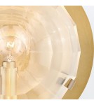 Quintiesse Kinkiet Leo 1 źródło światła Klasyczny mosiądz Elstead Lighting QN-LEO-WB1-HB