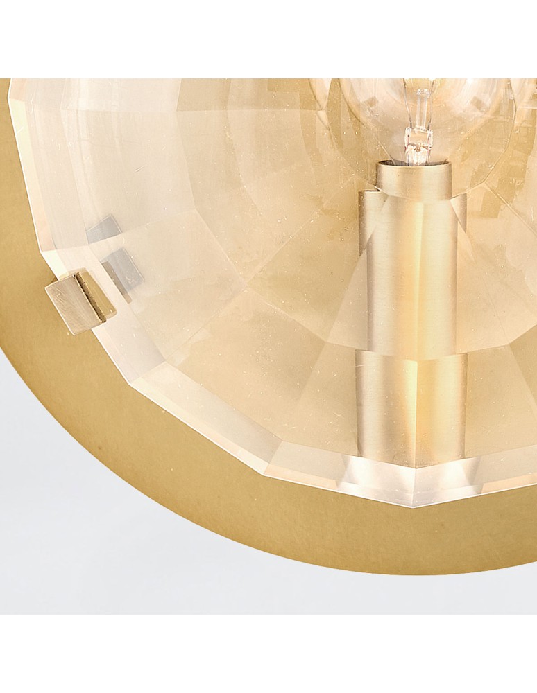 Quintiesse Kinkiet Leo 1 źródło światła Klasyczny mosiądz Elstead Lighting QN-LEO-WB1-HB