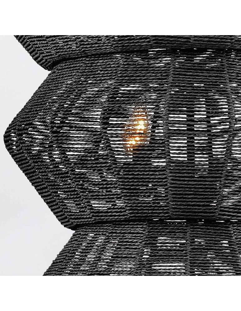 Quintiesse Żyrandol Luca 10 źródeł światła Czarny Elstead Lighting QN-LUCA-10P-BK-BK