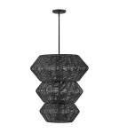 Quintiesse Żyrandol Luca 10 źródeł światła Czarny Elstead Lighting QN-LUCA-10P-BK-BK