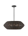 View Quintiesse Lampa wisząca Luca 5 źródeł światła Czarny Elstead Lighting QN-LUCA-5P-M-BK-BK