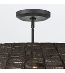 Quintiesse Lampa wisząca Luca 5 źródeł światła Czarny Elstead Lighting QN-LUCA-5P-M-BK-BK
