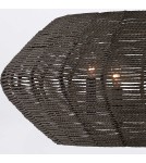 Quintiesse Lampa wisząca Luca 5 źródeł światła Czarny Elstead Lighting QN-LUCA-5P-M-BK-BK
