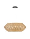View Quintiesse Lampa wisząca Luca 5 źródeł światła Czarny, karmelowy beż Elstead Lighting QN-LUCA-5P-M-BK-CAM