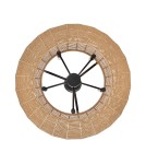 Quintiesse Lampa wisząca Luca 5 źródeł światła Czarny, karmelowy beż Elstead Lighting QN-LUCA-5P-M-BK-CAM
