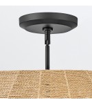 Quintiesse Lampa wisząca Luca 5 źródeł światła Czarny, karmelowy beż Elstead Lighting QN-LUCA-5P-M-BK-CAM