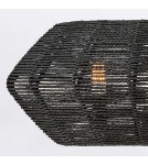 Quintiesse Lampa wisząca Luca 3 źródła światła Czarny Elstead Lighting QN-LUCA-P-S-BK-BK