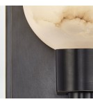 Quintiesse Kinkiet Lucian 1 źródło światła Miejski brąz Elstead Lighting QN-LUCIAN1-UBZ-AR