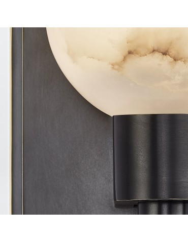 Quintiesse Kinkiet Lucian 1 źródło światła Miejski brąz Elstead Lighting QN-LUCIAN1-UBZ-AR - product 2