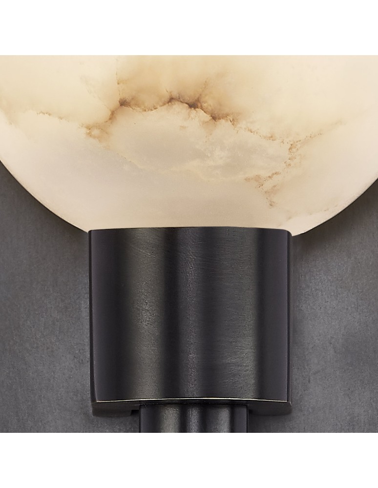 Quintiesse Kinkiet Lucian 1 źródło światła Miejski brąz Elstead Lighting QN-LUCIAN1-UBZ-AR