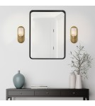 Quintiesse Kinkiet Lucian 1 źródło światła Vintage mosiądz Elstead Lighting QN-LUCIAN1-VBS-AR