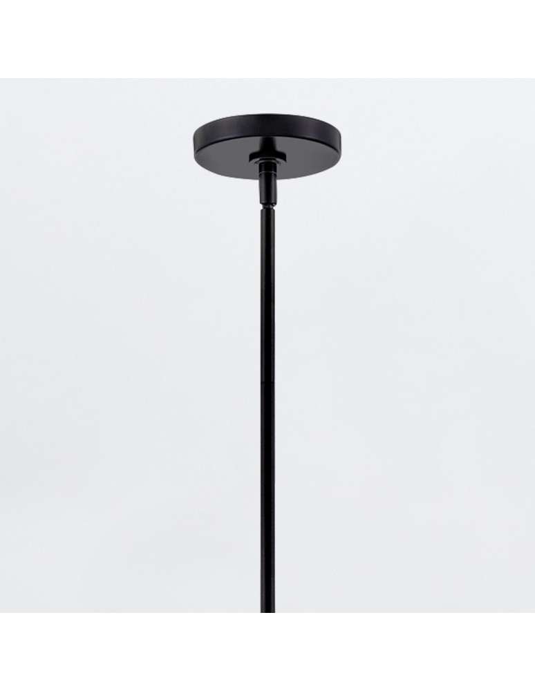 Quintiesse Mała lampa wisząca Maddox 1 źródło światła Czarny Łazienkowa lub Zewnętrzna IP44 Elstead Lighting QN-MADDOX-