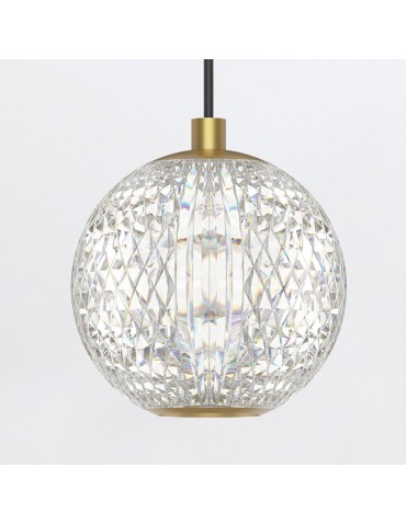 Quintiesse Mała lampa wisząca LED Marni Naturalny mosiądz Elstead Lighting QN-MARNI-1P-NBR - product 2