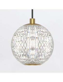 Quintiesse Mała lampa wisząca LED Marni Naturalny mosiądz Elstead Lighting QN-MARNI-1P-NBR - produkt 2