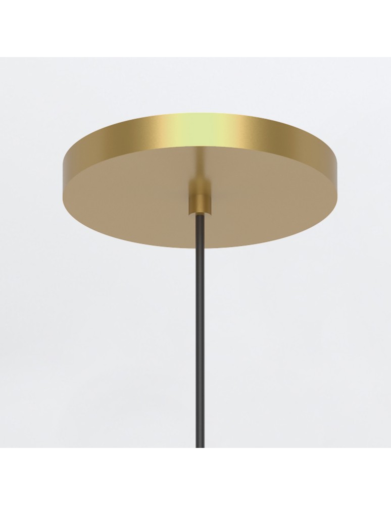 Quintiesse Mała lampa wisząca LED Marni Naturalny mosiądz Elstead Lighting QN-MARNI-1P-NBR